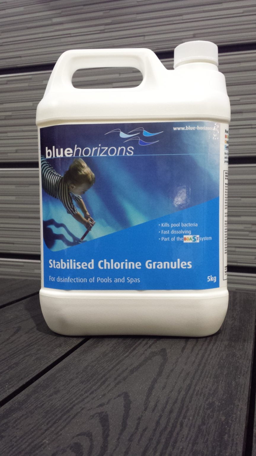 Stabilised Chlorine Granules 5Kg Aquasun IE